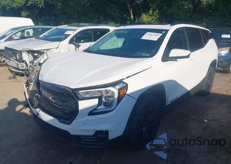 2022 GMC Terrain Slt z USA, uszkodzony, nr VIN 3GKALPEV3NL206789